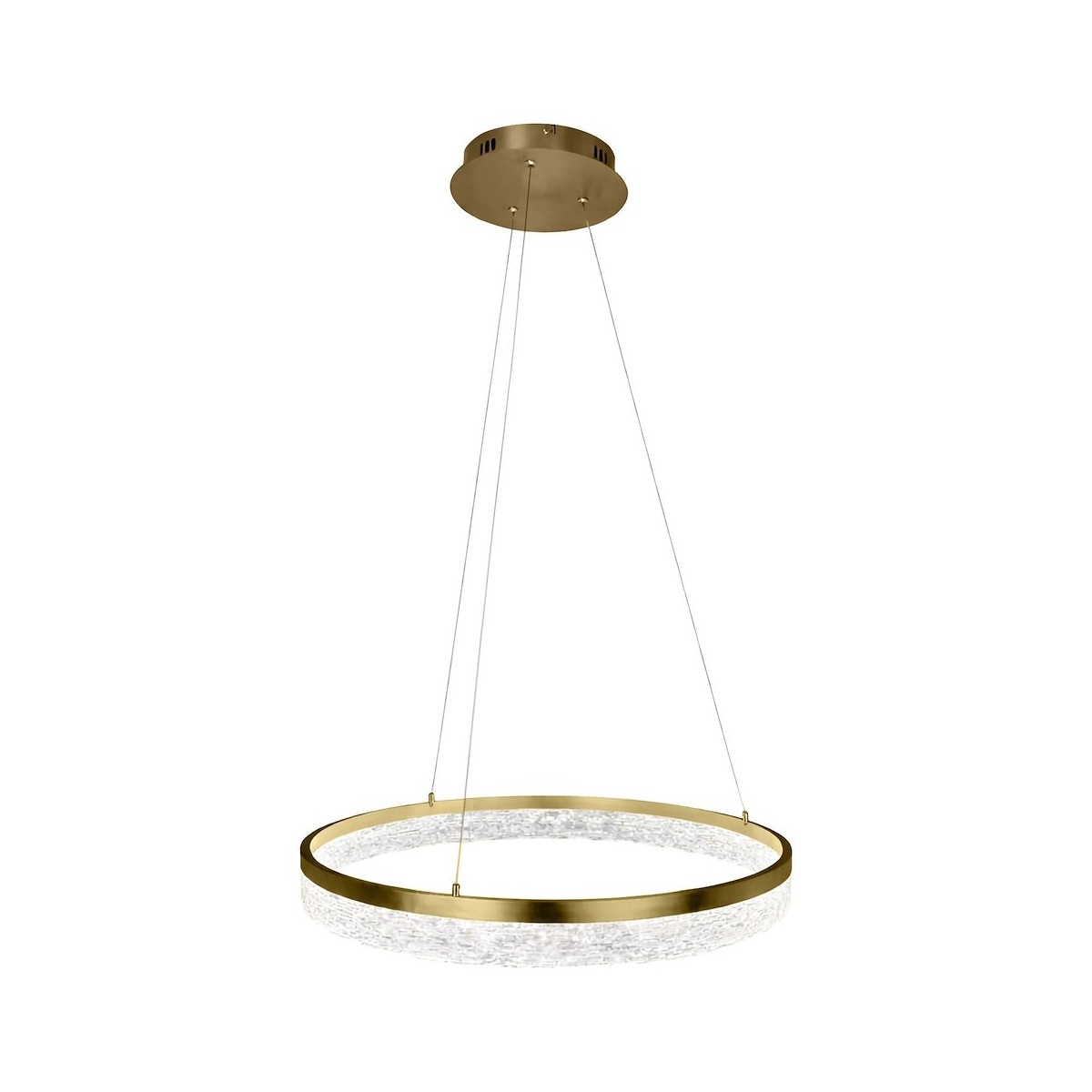 MiLagro ML2240 złota lampa wisząca LED