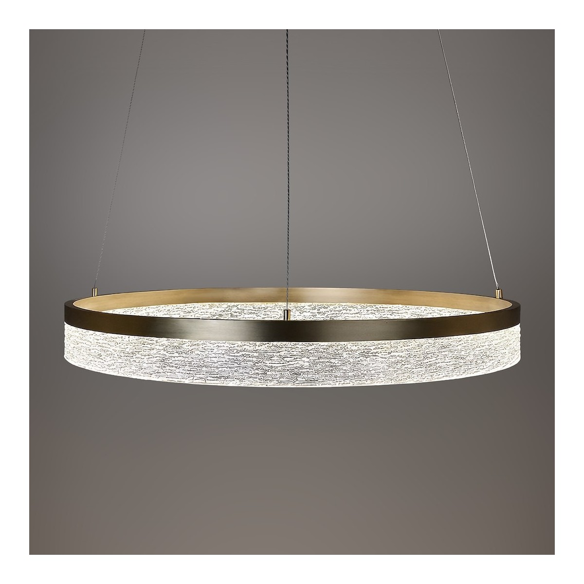 MiLagro ML2240 złota lampa wisząca LED