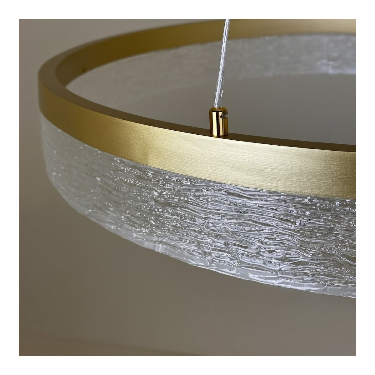 MiLagro ML2240 złota lampa wisząca LED