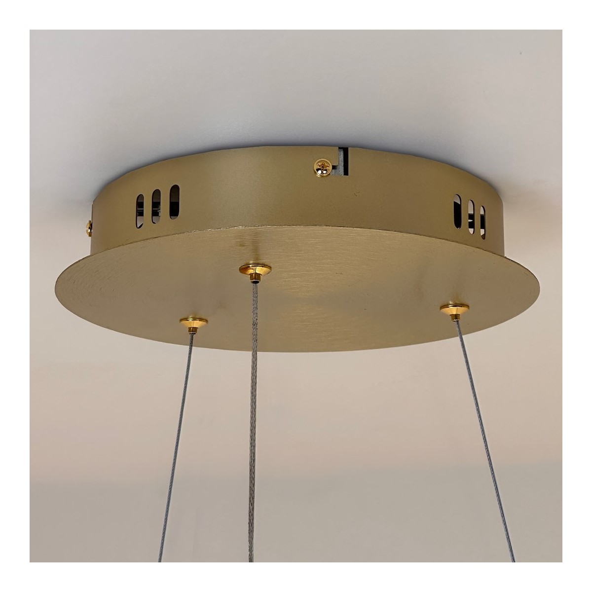 MiLagro ML2240 złota lampa wisząca LED