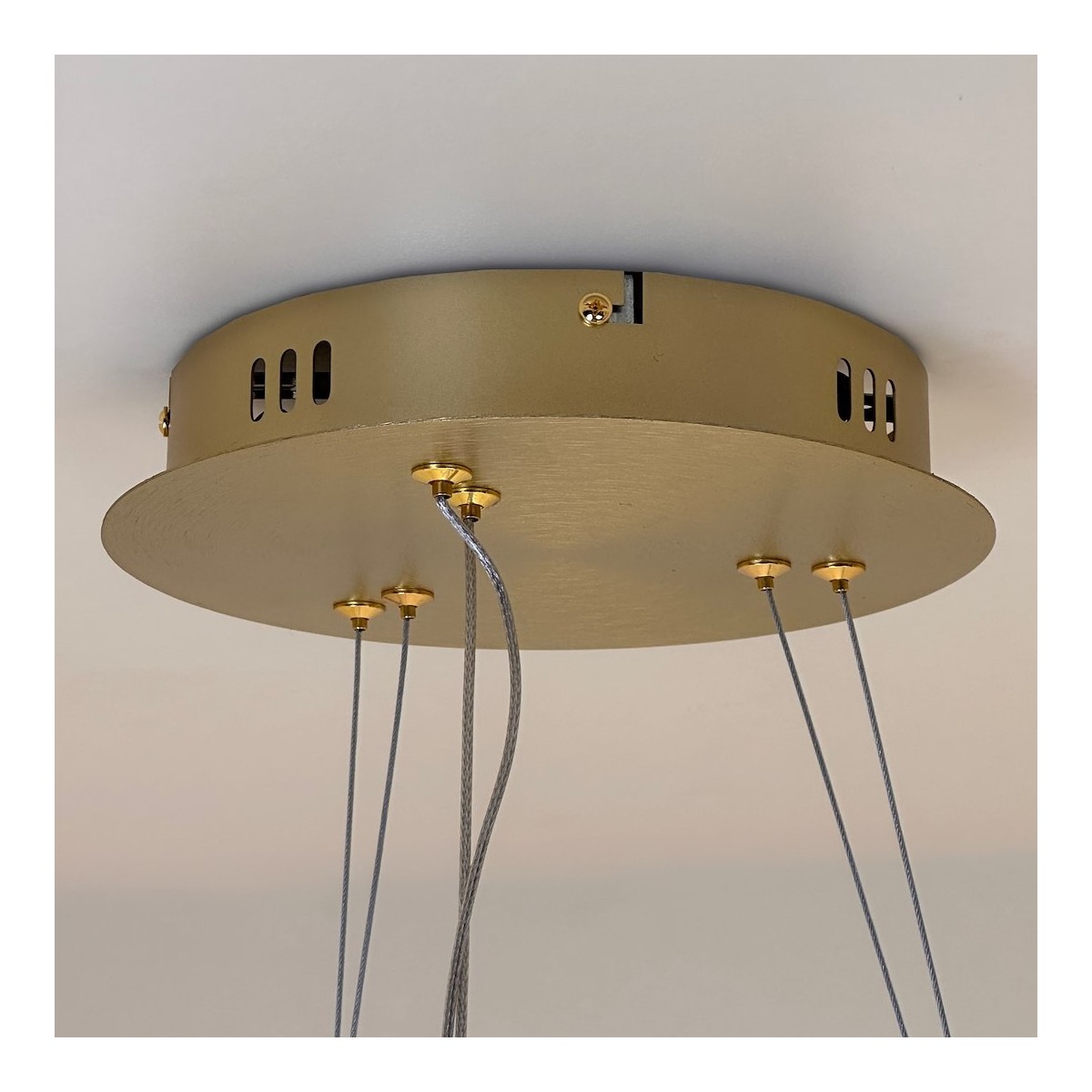 MiLagro ML2241 lampa wisząca LED GOLD