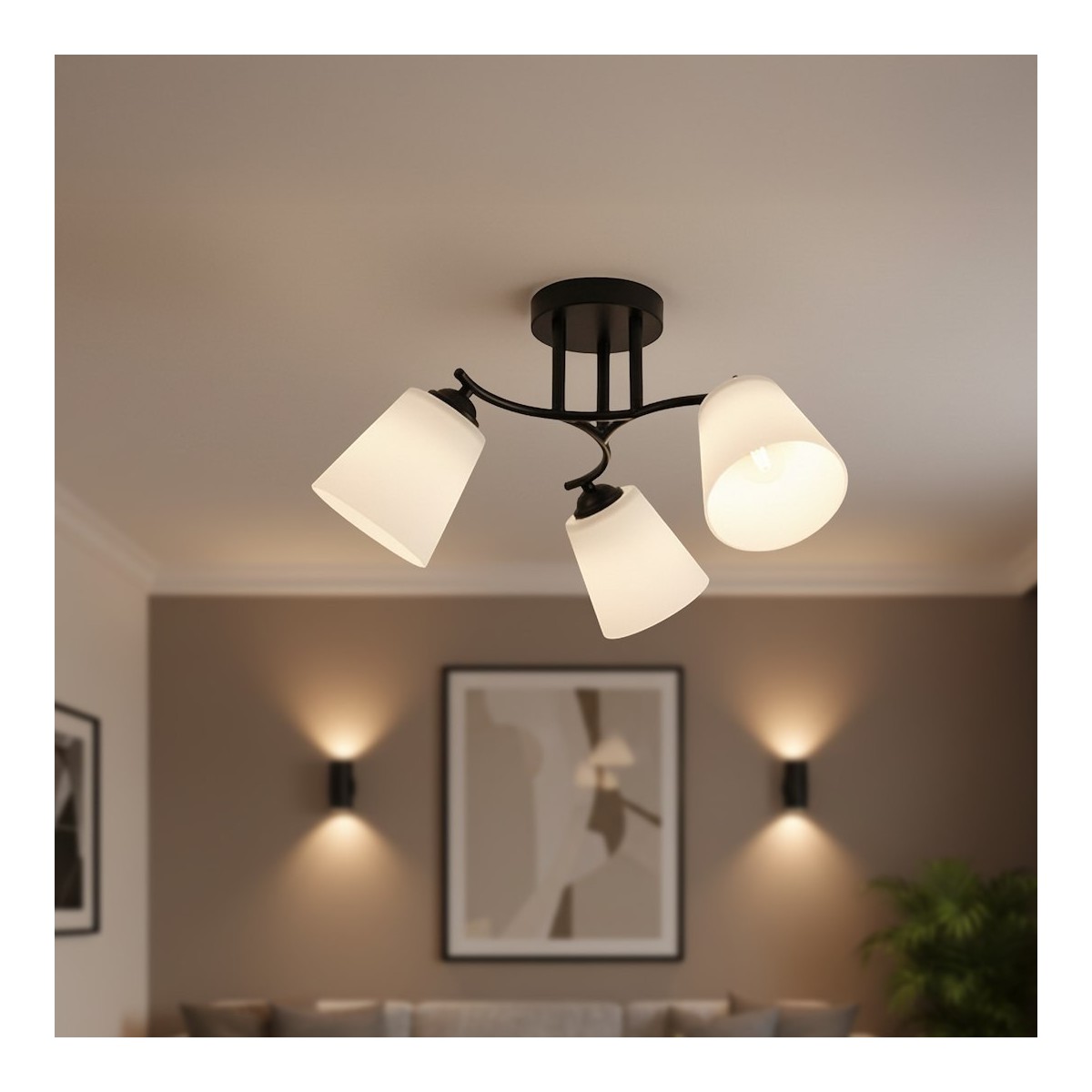 MiLagro ML2257 lampa sufitowa Pafos