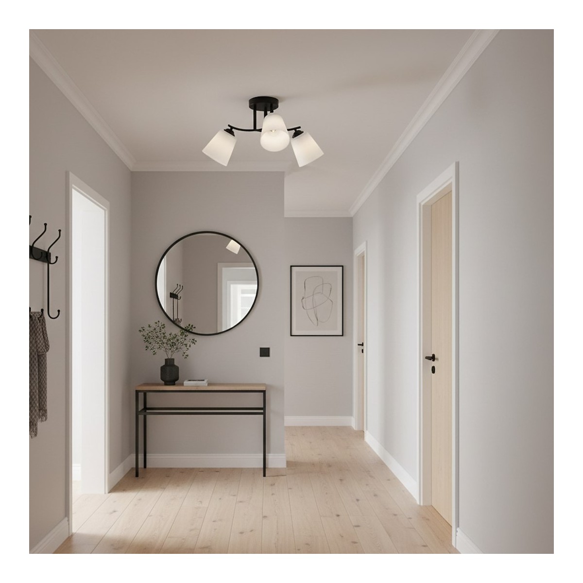 MiLagro ML2257 lampa sufitowa Pafos