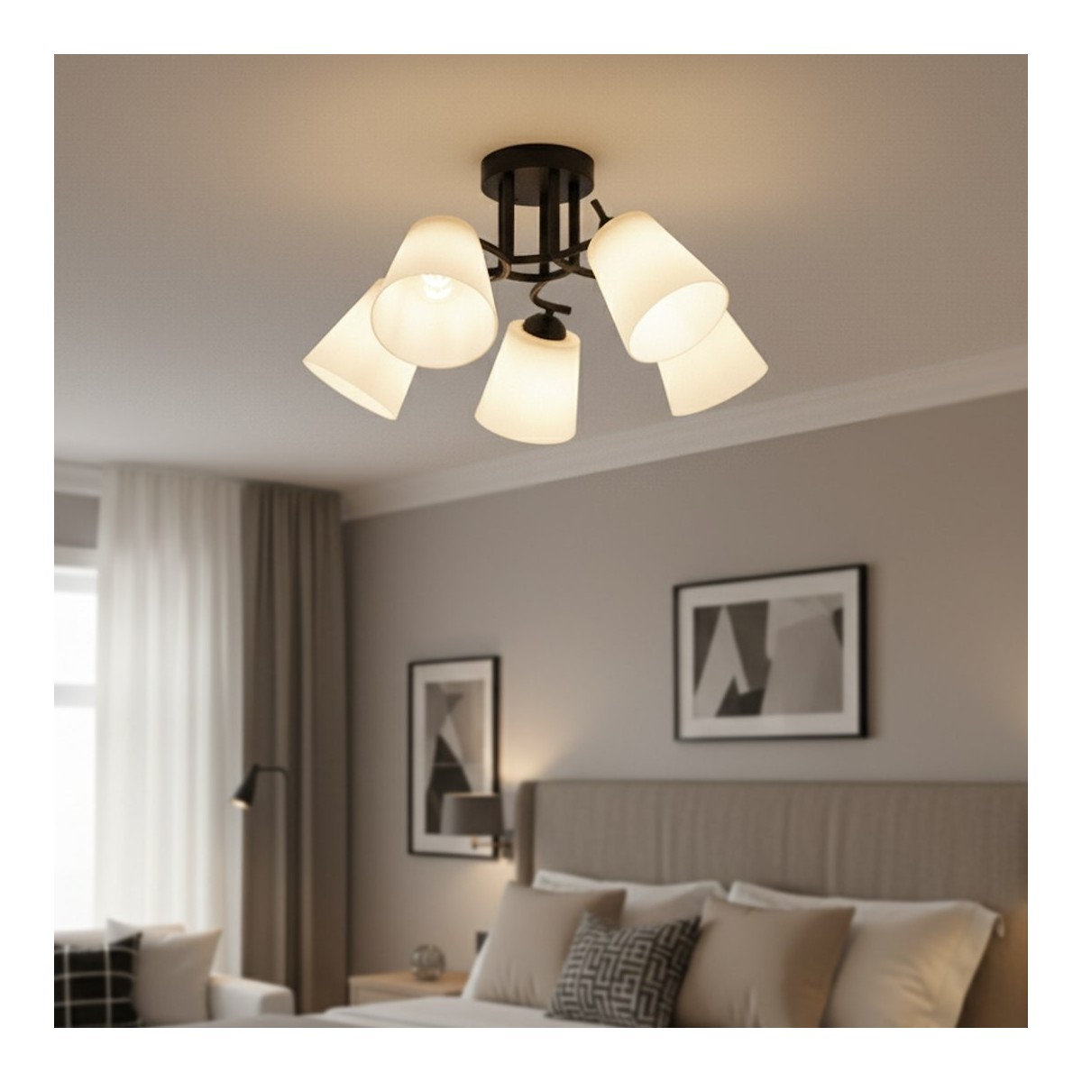 MiLagro ML2258 lampa sufitowa 5xE27