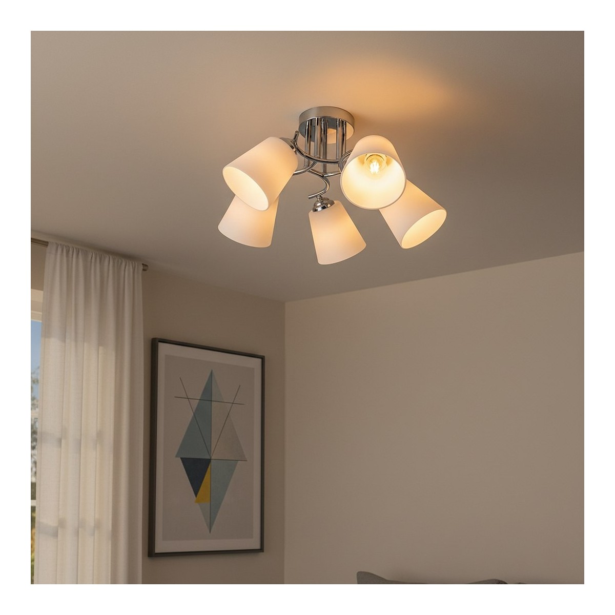MiLagro ML2261 lampa sufitowa 5xE27