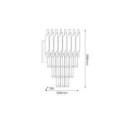 MiLagro ML2412 kinkiet glamour Cristal