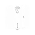MiLagro EKO2500 solarna lampa Lawn