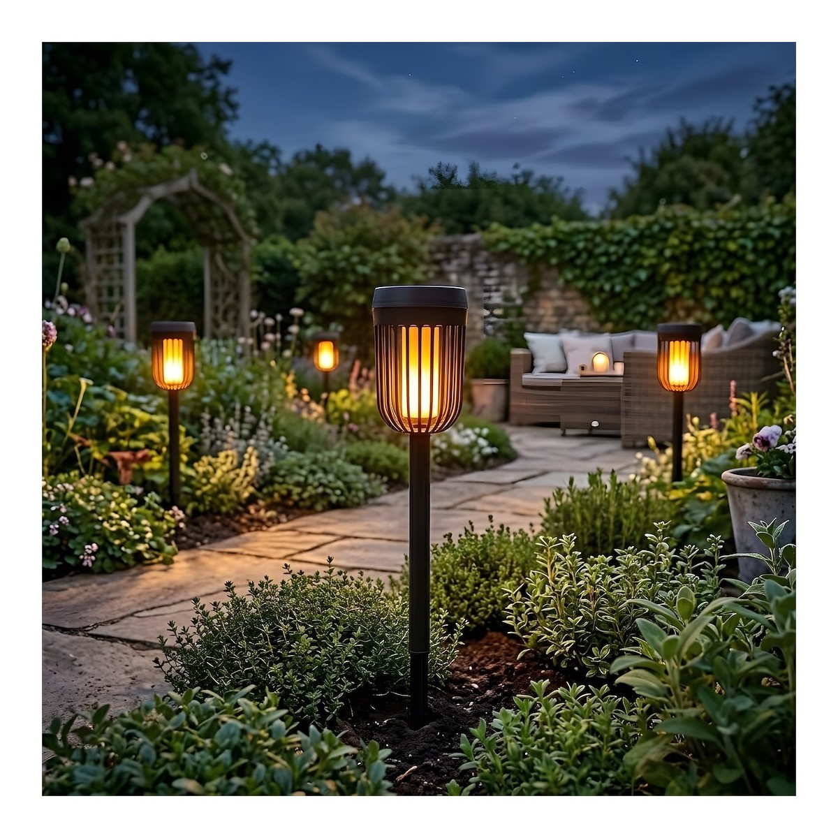MiLagro EKO2501 solarna lampa Flame