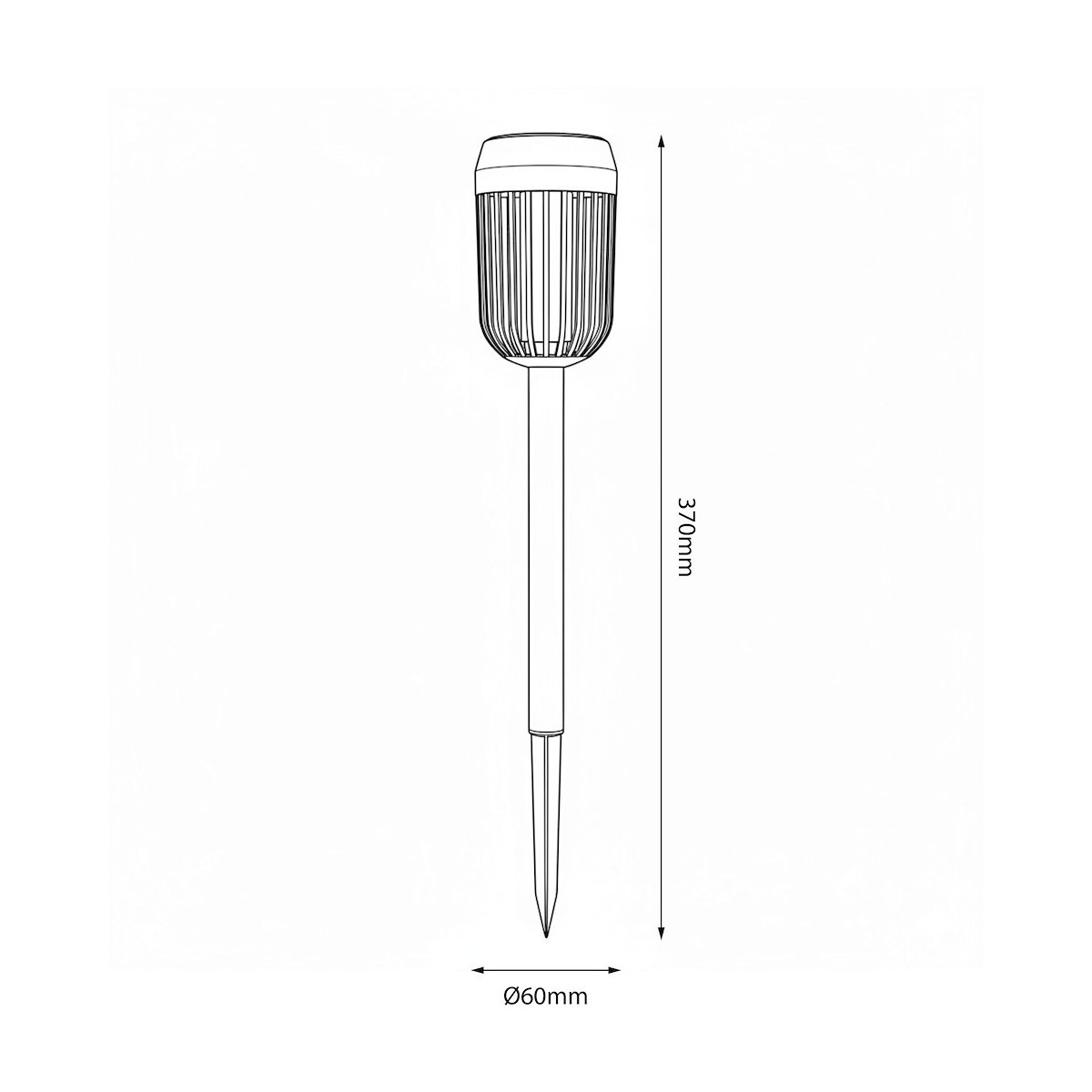 MiLagro EKO2501 solarna lampa Flame