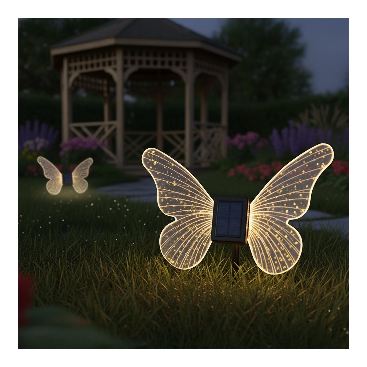 MiLagro EKO2505 lampka solarna Butterfly