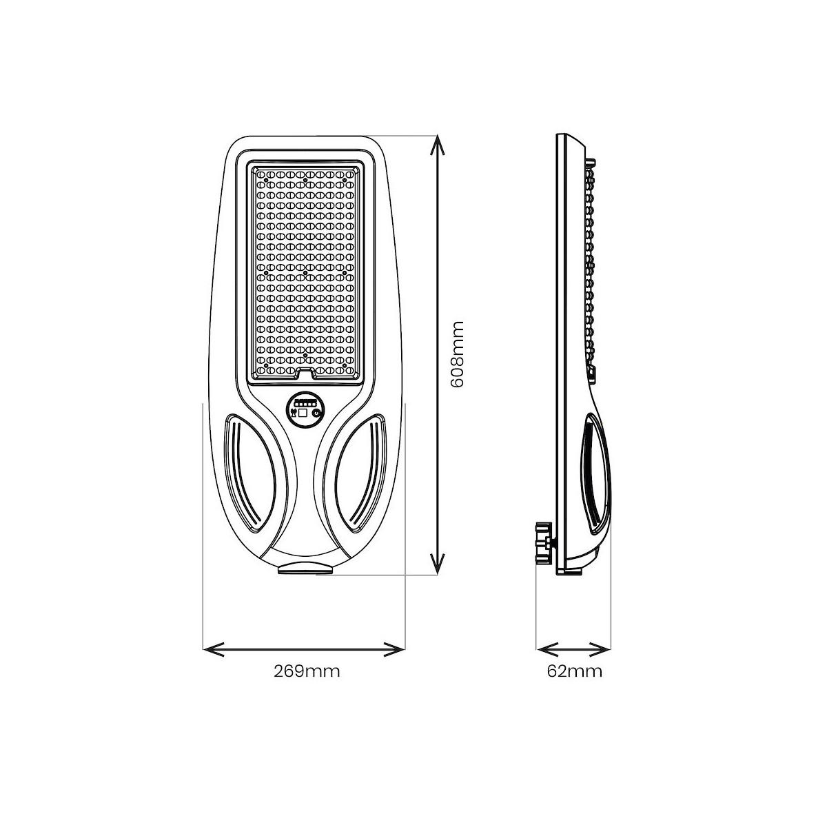 MiLagro EKO2515 solarna lampa 200W