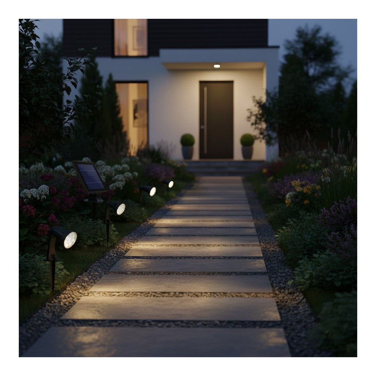 MiLagro EKO2506 reflektory solarne LED