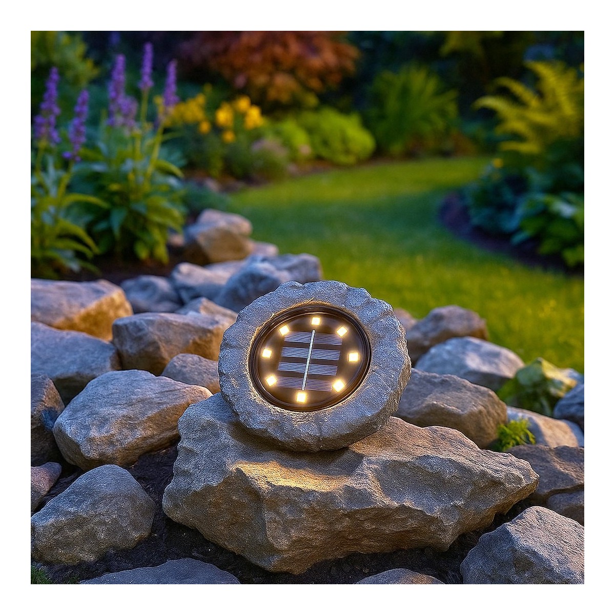MiLagro EKO2524 solarna lampa Rock