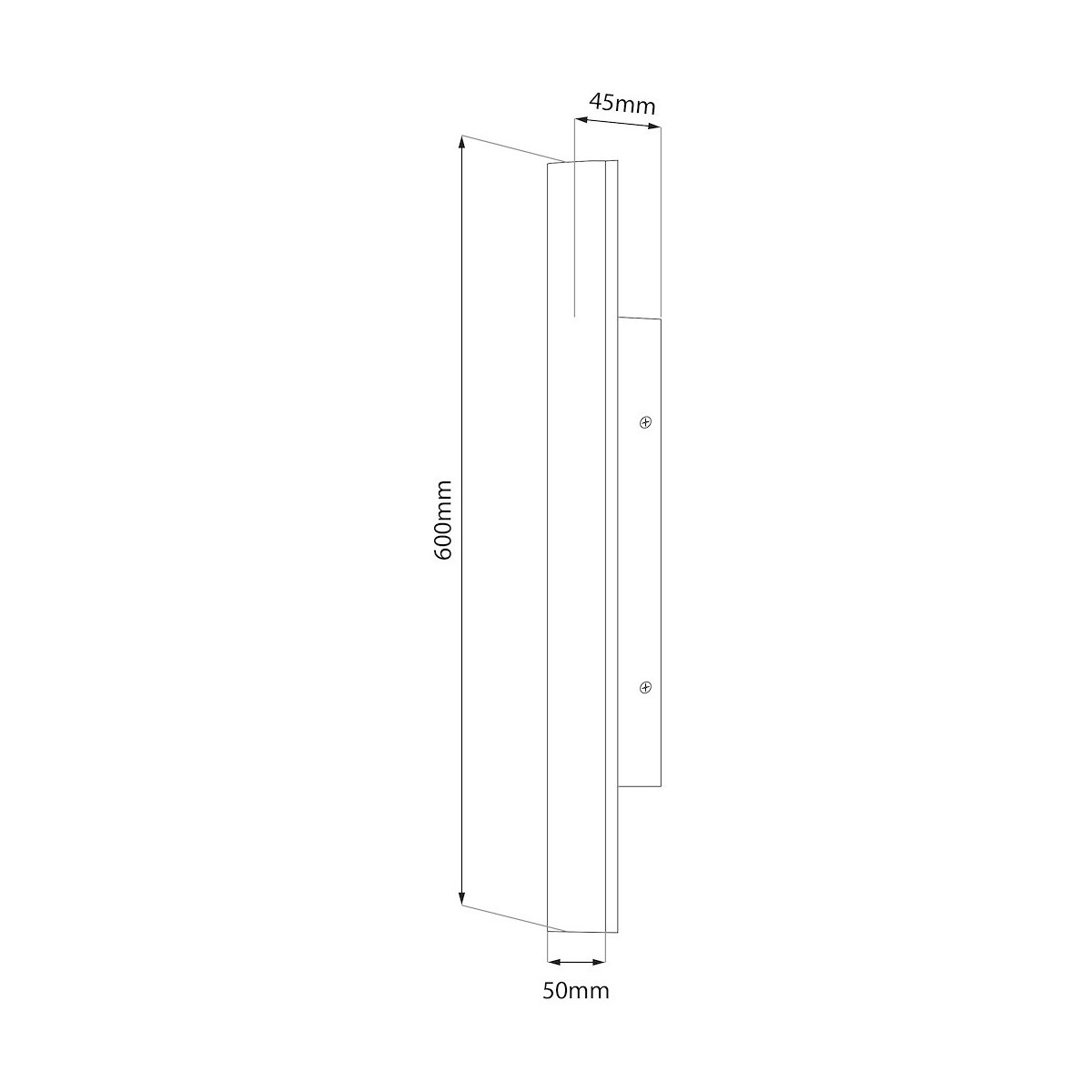 MiLagro ML2516 kinkiet fasadowy LED
