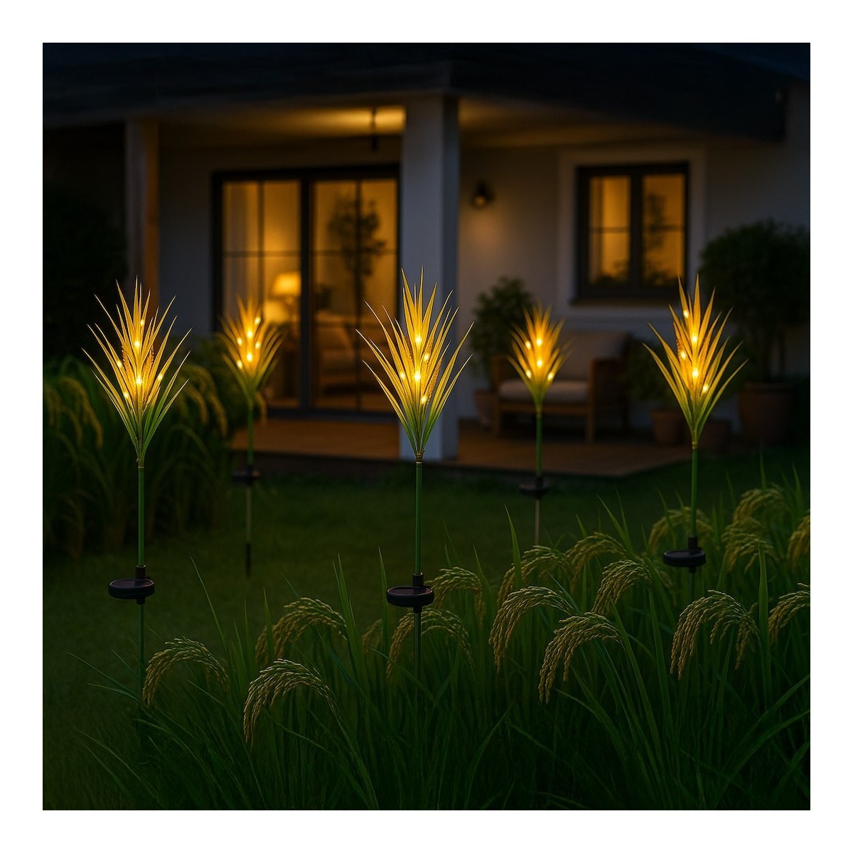 MiLagro EKO2526 solarna lampka Wheat
