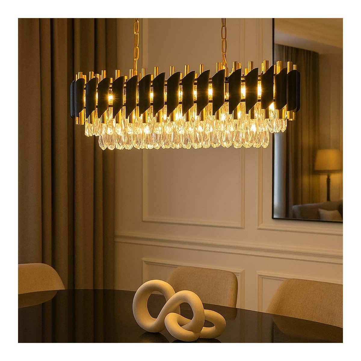 MiLagro ML2518 żyrandol Cristal glamour