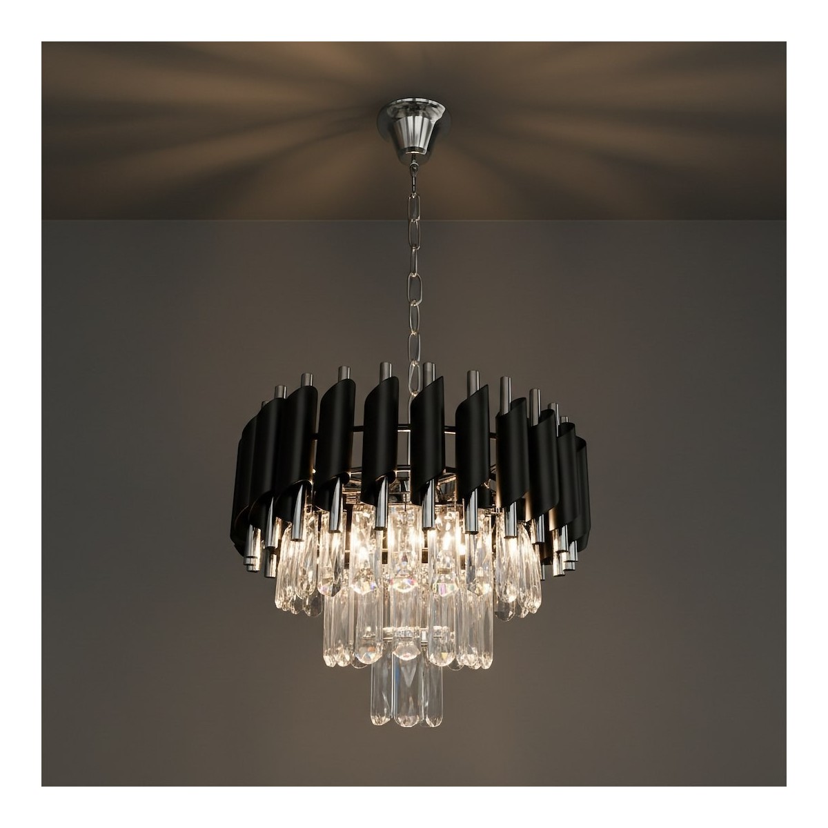 MiLagro ML2519 żyrandol Cristal Chrome