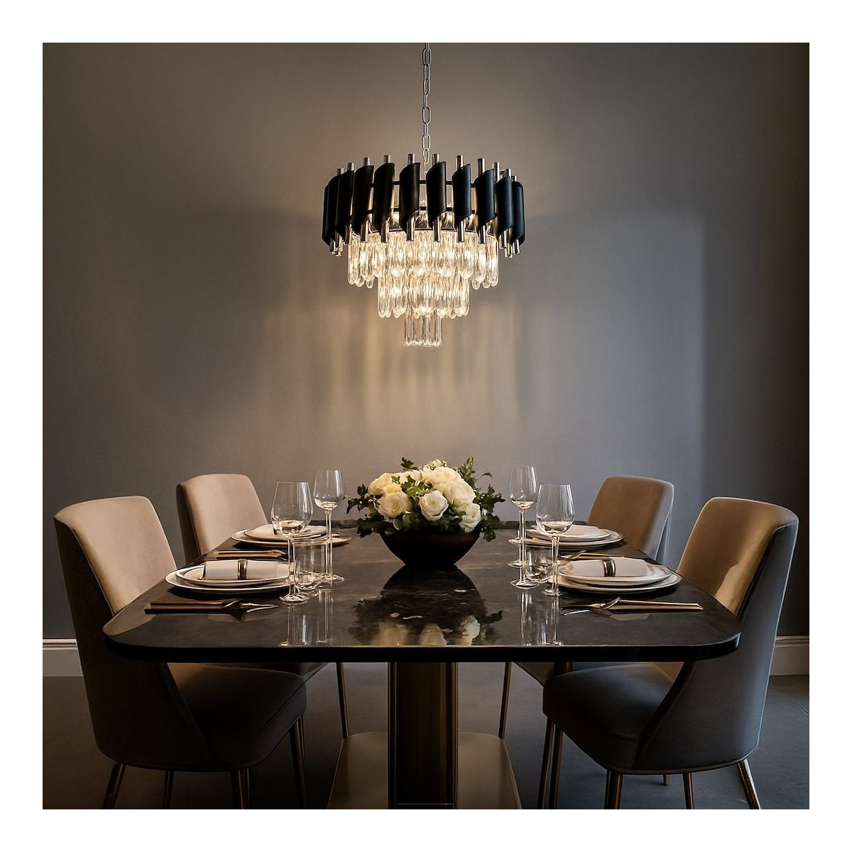MiLagro ML2519 żyrandol Cristal Chrome