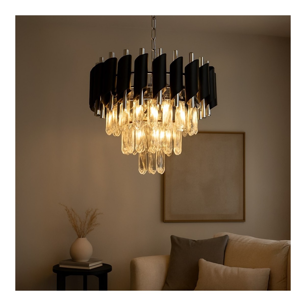MiLagro ML2519 żyrandol Cristal Chrome