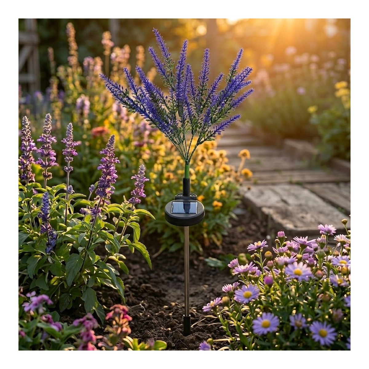 MiLagro EKO2529 lampka solarna Lavender