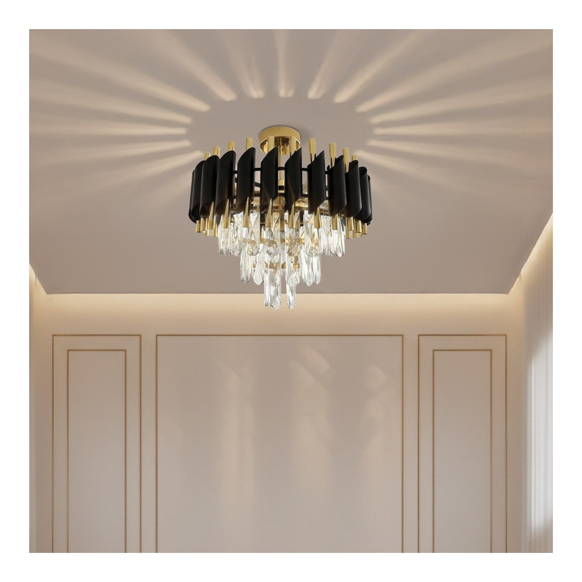 MiLagro ML2562 lampa sufitowa Cristal