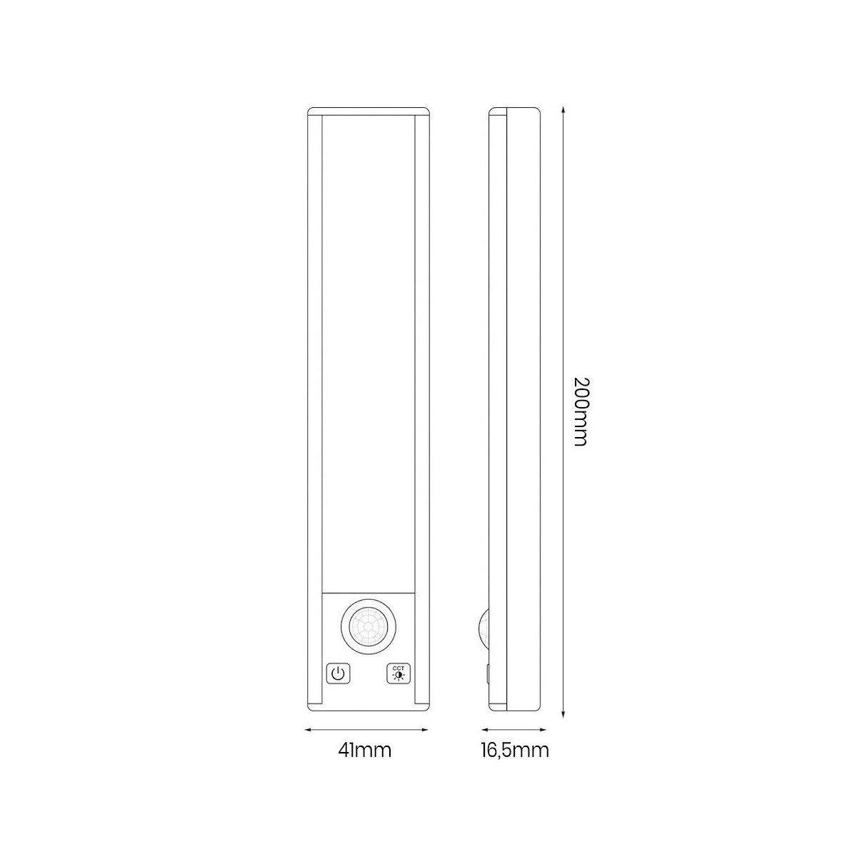 MiLagro EKB2576 lampki podszafkowe LED