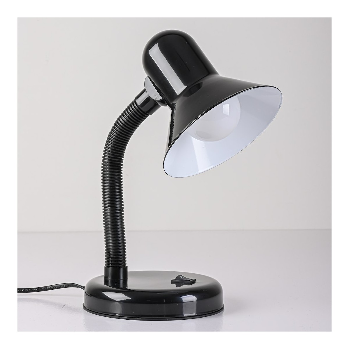 MiLagro ML2570 czarna lampka biurkowa