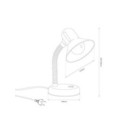 MiLagro ML2570 czarna lampka biurkowa