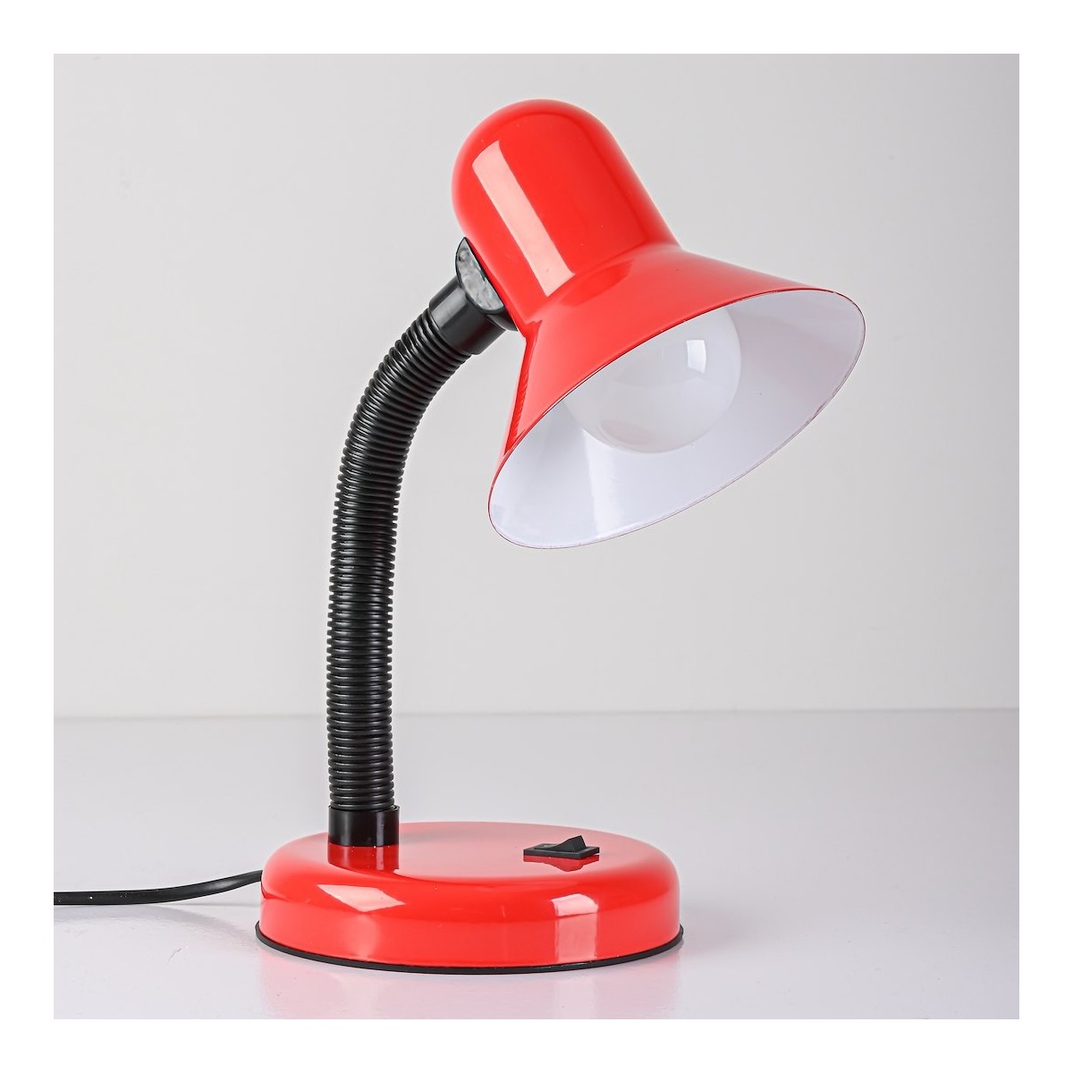MiLagro ML2571 czerwona lampka biurkowa