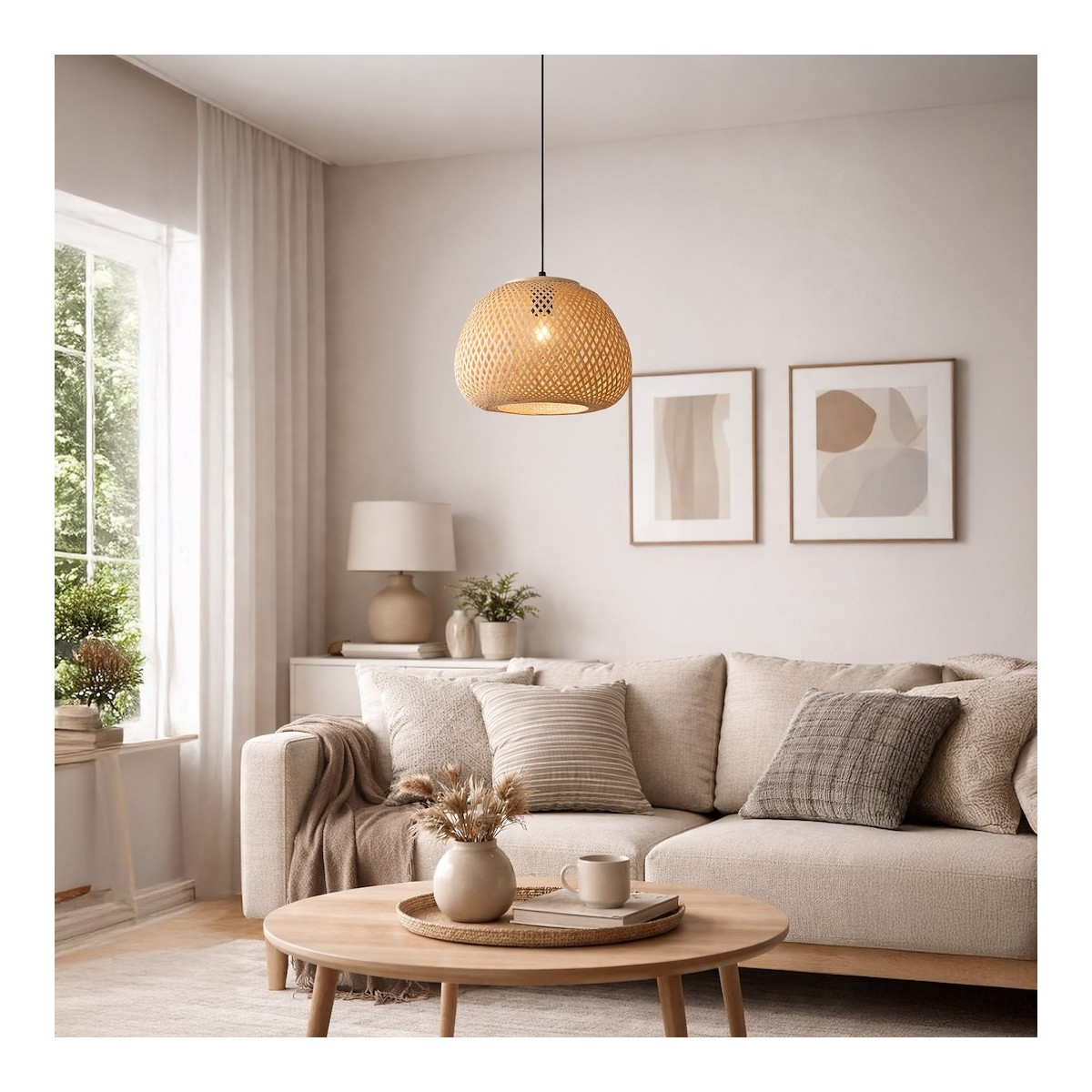 MiLagro ML2585 lampa wisząca boho