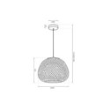MiLagro ML2585 lampa wisząca boho