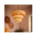 MiLagro ML2586 lampa bambusowa boho