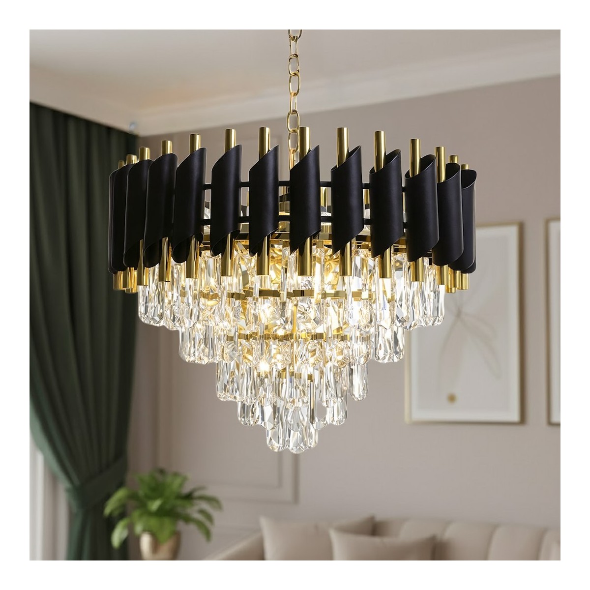 MiLagro ML2582 żyrandol glamour Cristal