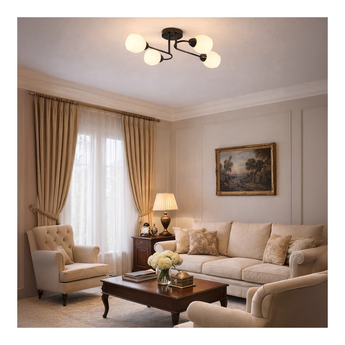 MiLagro ML2755 lampa sufitowa KING