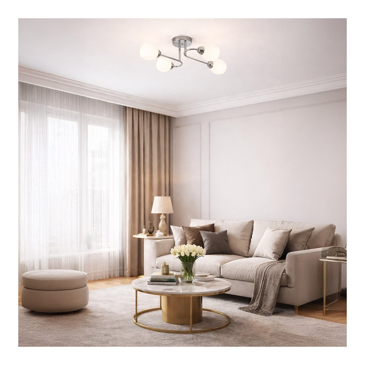 MiLagro ML2756 lampa KING CHROME