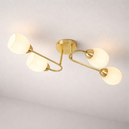 MiLagro ML2757 złota lampa KING