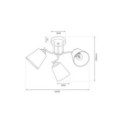 MiLagro ML2765 lampa PAFOS GOLD