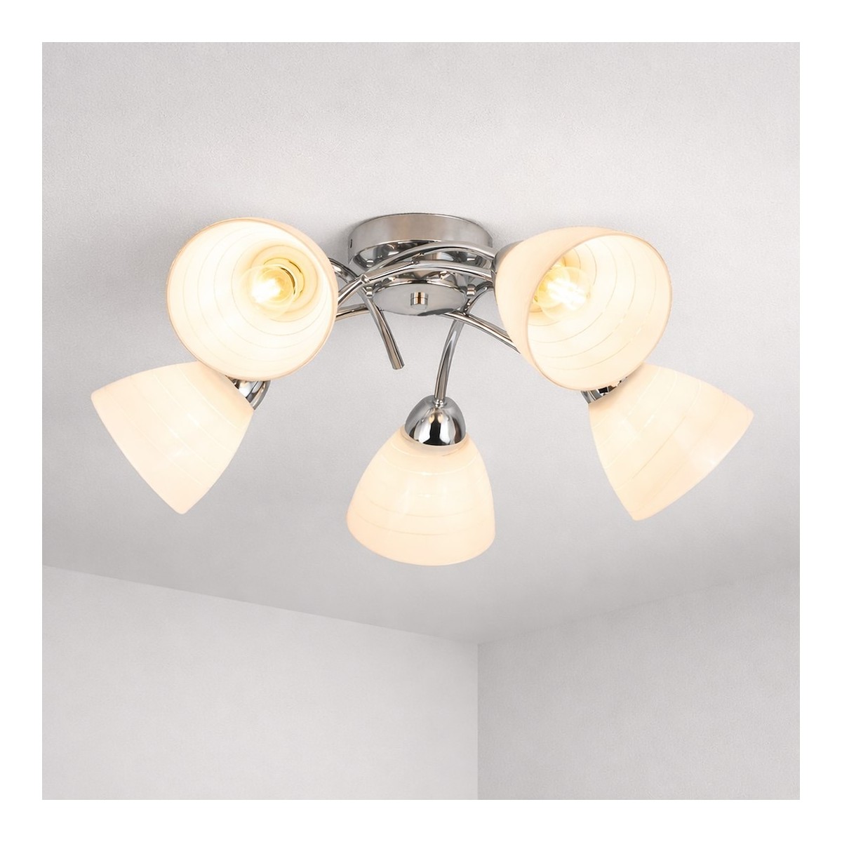 MiLagro ML2759 lampa CLARA chrom
