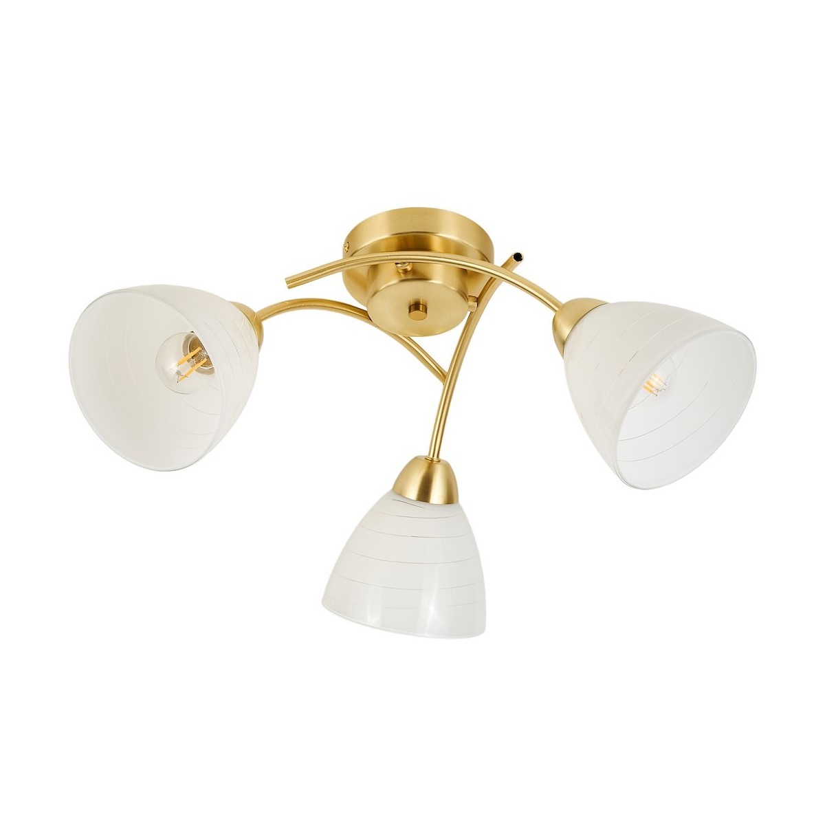 MiLagro ML2760 złota lampa CLARA