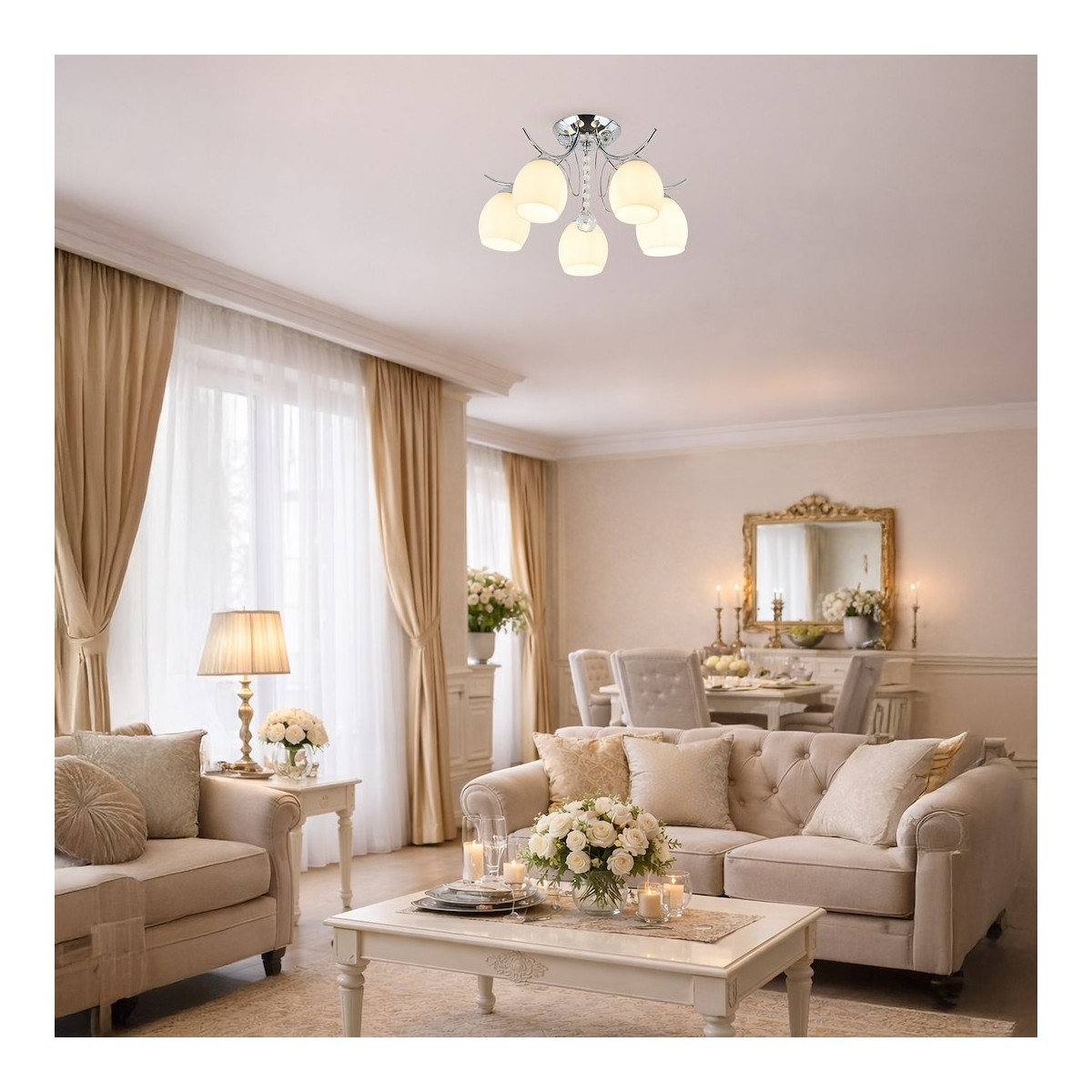 MiLagro ML2763 lampa ELLA 5xE27