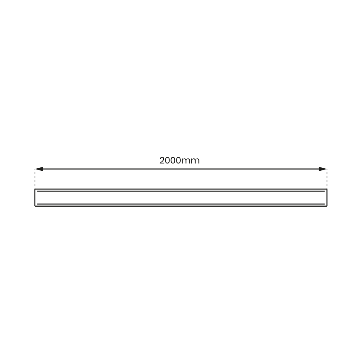 MiLagro ML2846 przesłona 200 cm