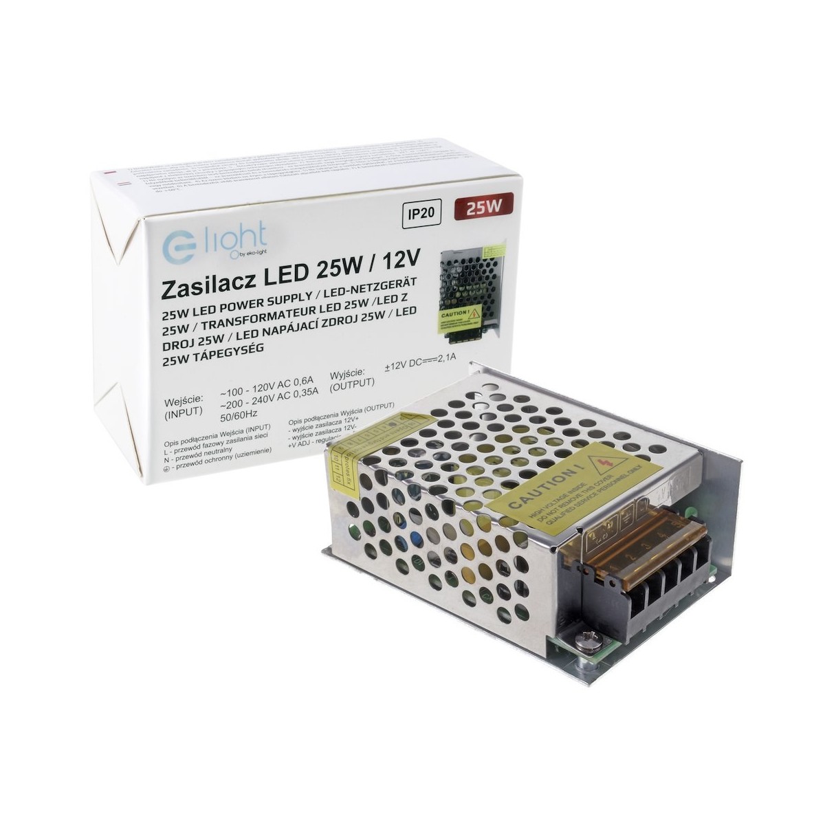 MiLagro EKZAS2666 zasilacz LED 25W