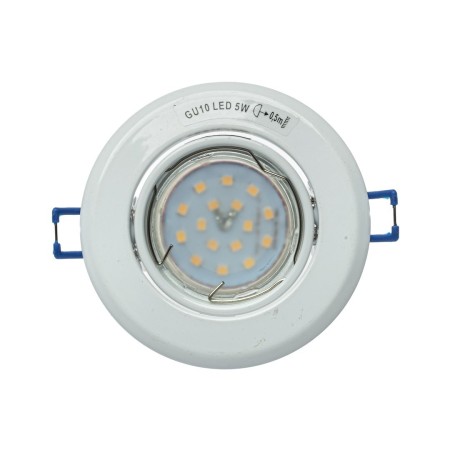 MiLagro EKZ2556 oczko GU10 białe eleganckie oświetlenie