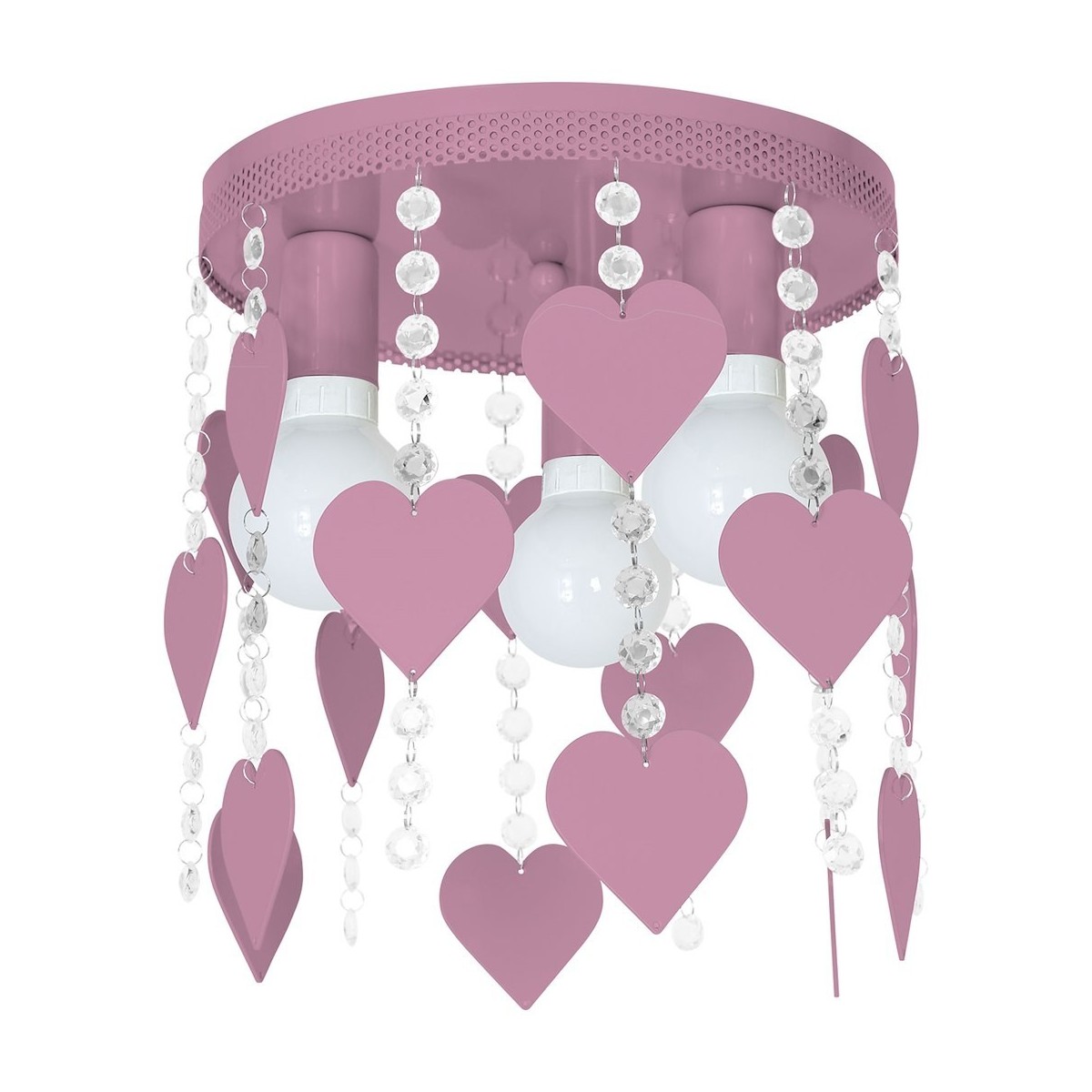 MiLagro MLP1149 lampa CORAZON VIOLET eleganckie oświetlenie