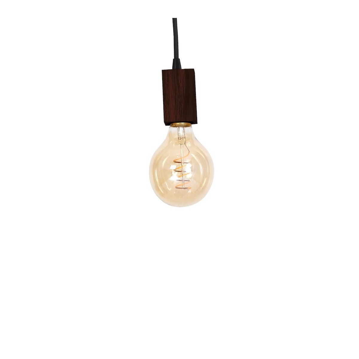 Lampa JACK Orzech MLP4360 niepowtarzalne oświetlenie wnętrza
