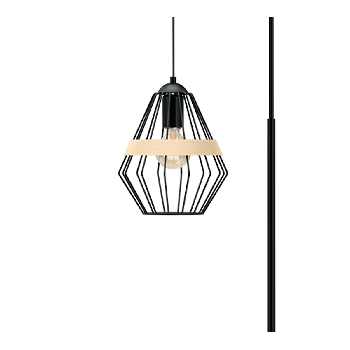 MiLagro CLIFF BLACK MLP5528 designerskie lampy LED