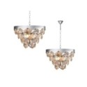 MiLagro GRACE CHROME 6xE14 unikalne oświetlenie