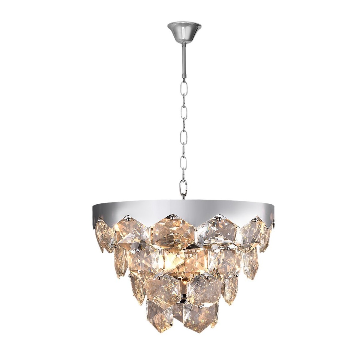 MiLagro GRACE CHROME 6xE14 unikalne oświetlenie