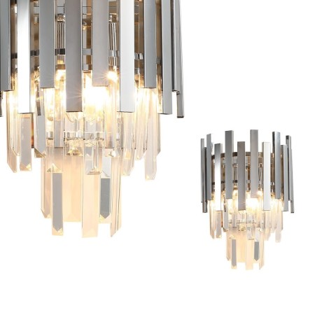MiLagro ASPEN CHROME kinkiet designerskie oświetlenie
