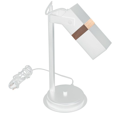 Lampka nocna VIDAR biała niepowtarzalne oświetlenie wnętrza